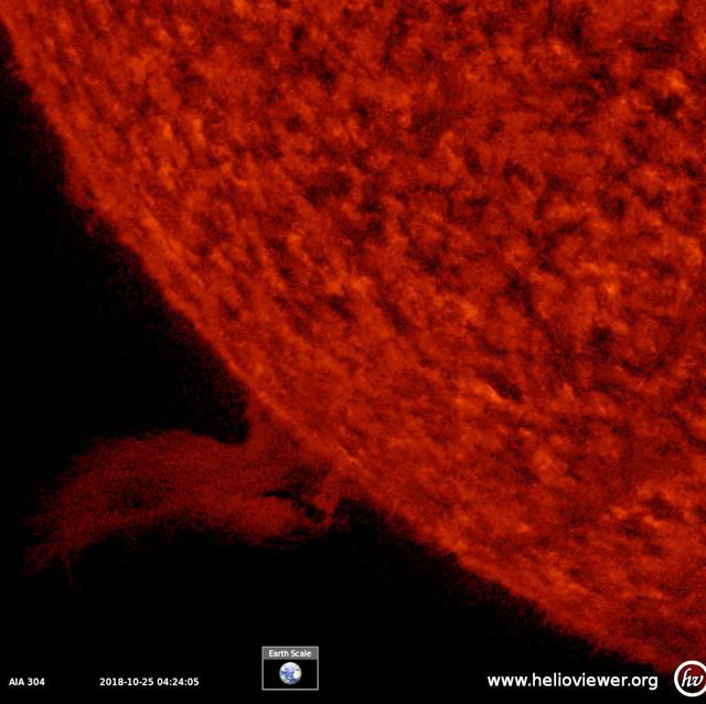 NASA image: Eruptive Prominence