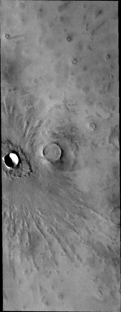 NASA image: Butterfly Crater