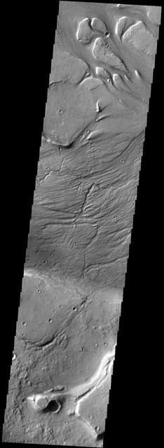 NASA image: Kasei Valles Islands