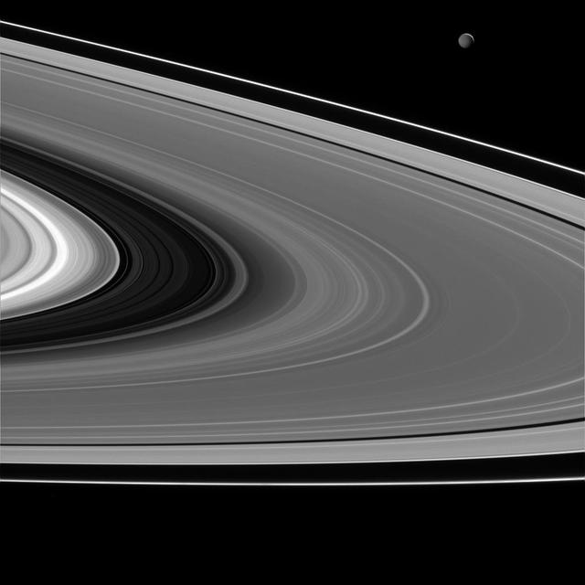 NASA image: Mimas by Saturnshine