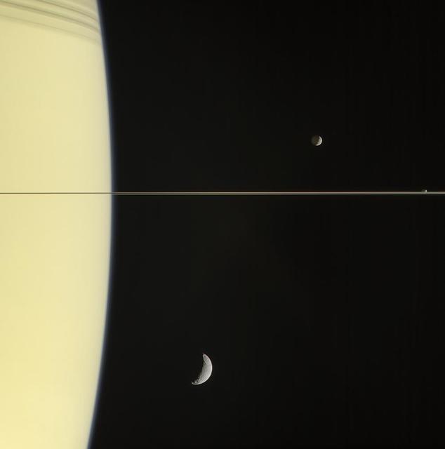 NASA image: Postcard from the Ring Plane