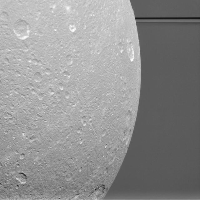 Dione Before the Rings