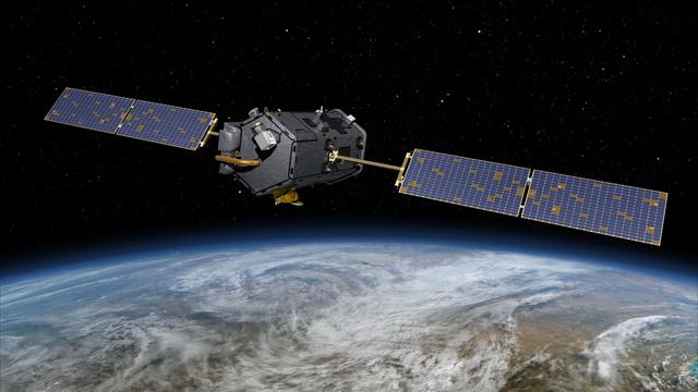 NASA Orbiting Carbon Observatory OCO-2 Artist Concept
