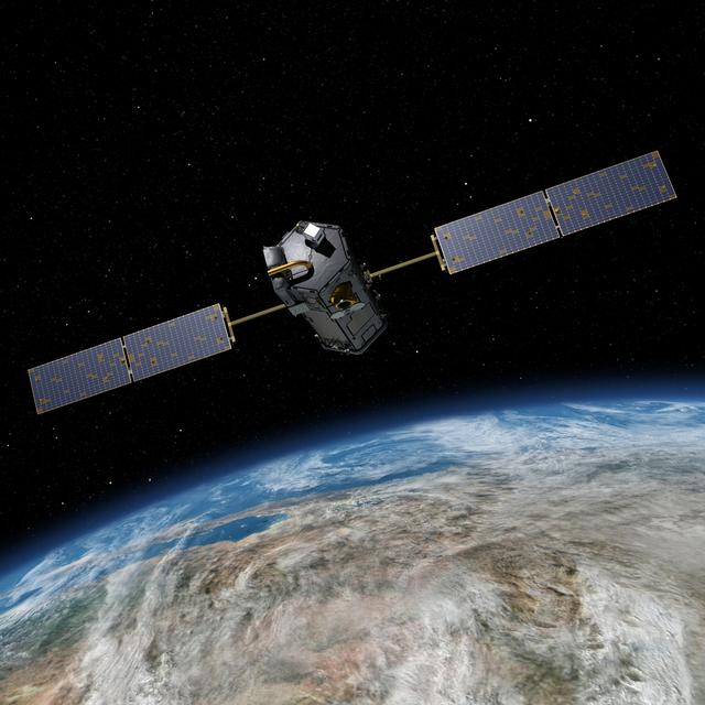 NASA Orbiting Carbon Observatory OCO-2 Artist Concept