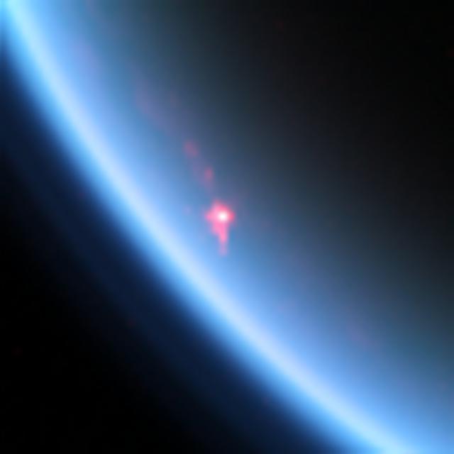 NASA image: Sunglint on a Hydrocarbon Lake