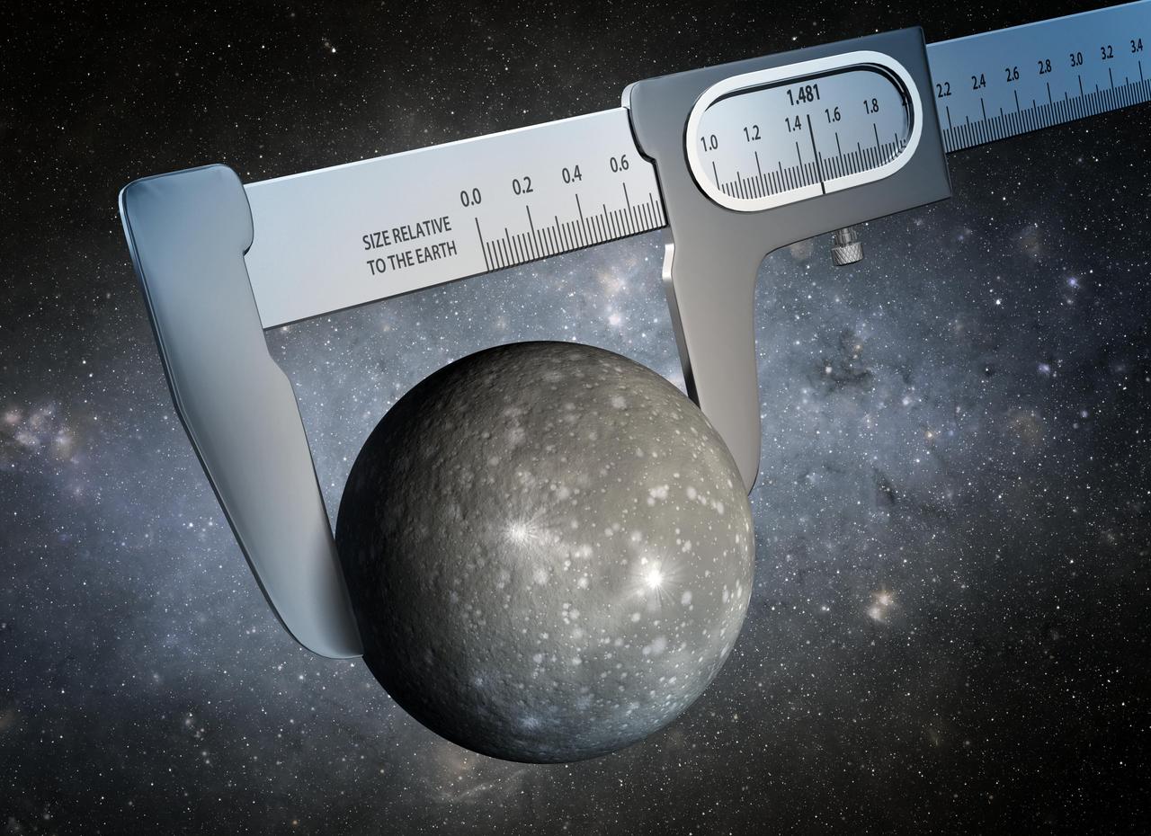 Using data from NASA Kepler and Spitzer Space Telescopes, scientists have made the most precise measurement ever of the size of a world outside our solar system, as illustrated in this artist conception.