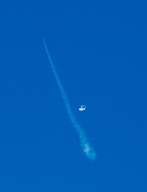 NASA image: First Seconds of LDSD Test