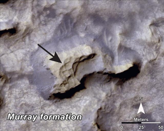 NASA image: Murray Buttes Mesa