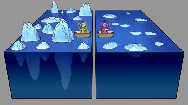 Measuring the Tip of Cosmic Icebergs