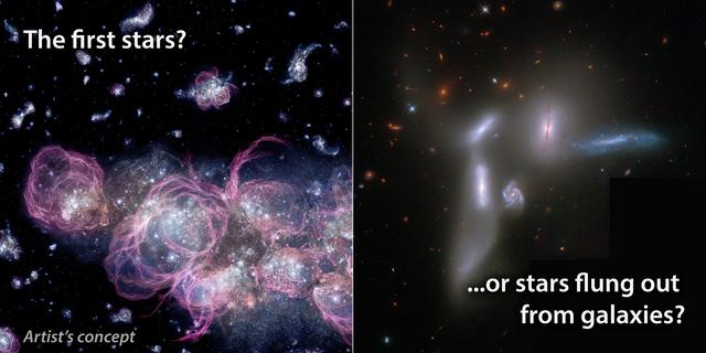 NASA image: First Stars or Stray Stars? A Cosmic Infrared Mystery