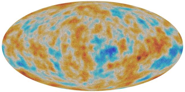 NASA image: Polarization of the Cosmic Microwave Background