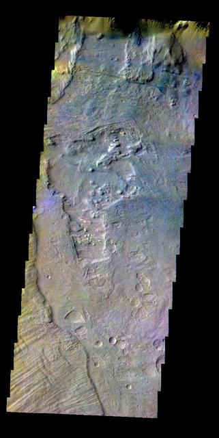 NASA image: Coprates Chasma - False Color