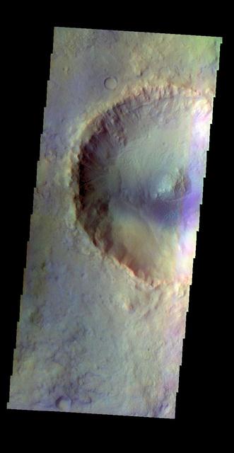 NASA image: Crater - False Color