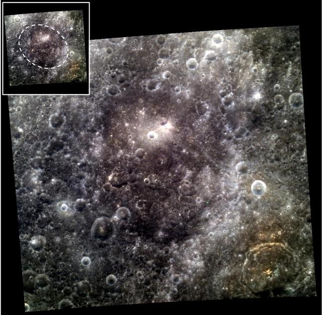 NASA image: A Whale of a Crater