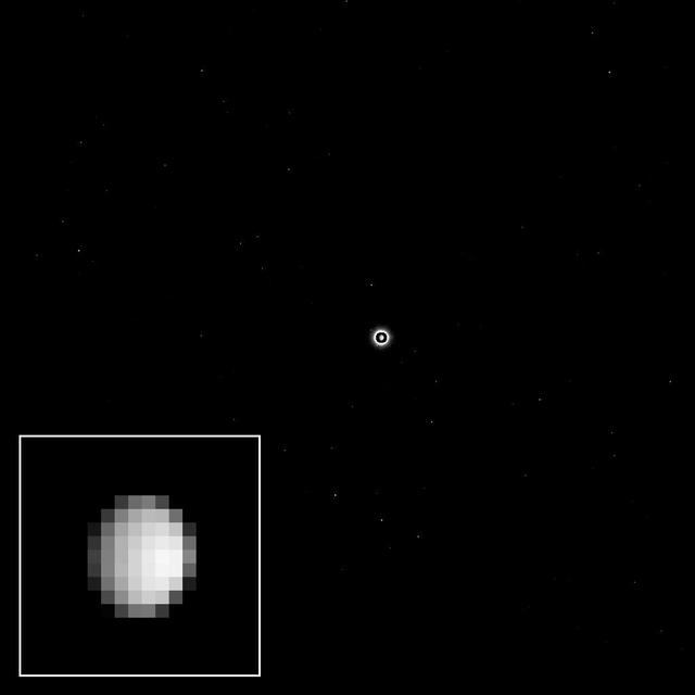 NASA image: Enhanced Early View of Ceres from Dawn