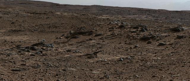 NASA image: Sol 696 July 22, 2014, Left