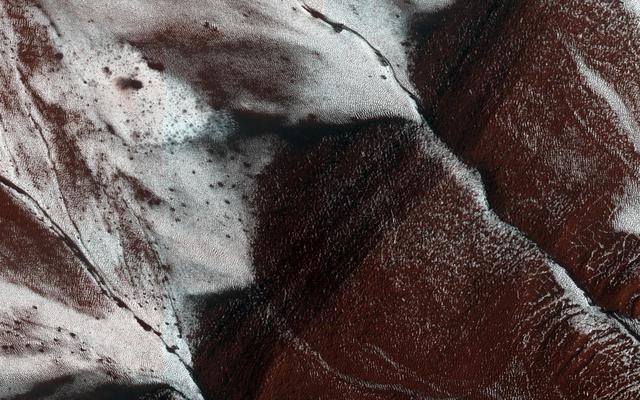 NASA image: Frosty Slopes in Late Spring