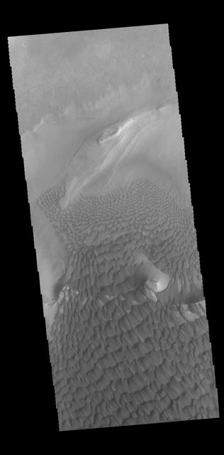 NASA image: Rabe Crater Dunes