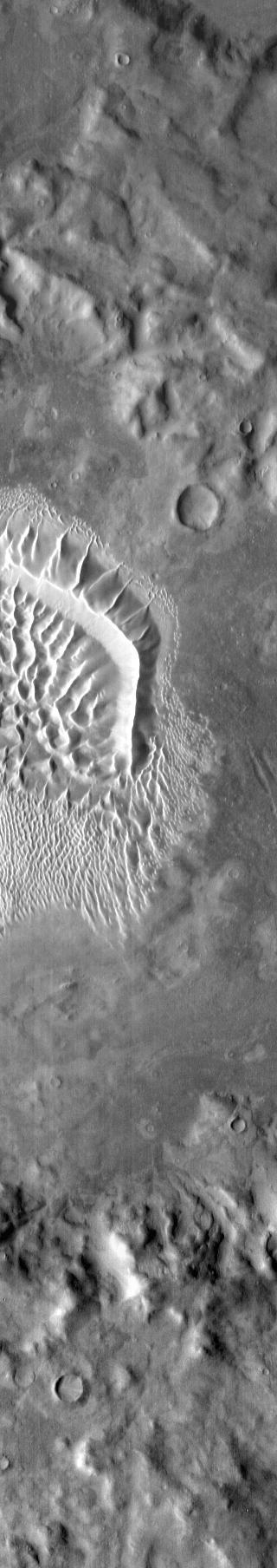 Russel Crater Dunes - IR