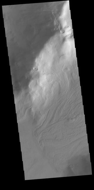 NASA image: Debris Flow