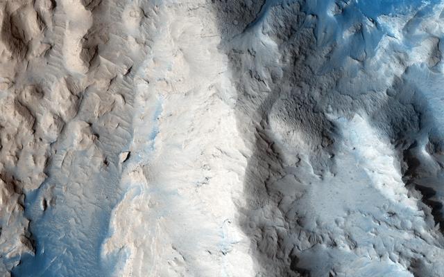 NASA image: Dunes in Western Medusae Fossae Formation