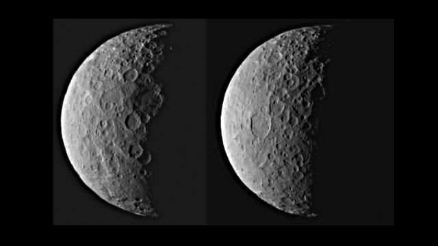 NASA image: Ceres in Half Shadow