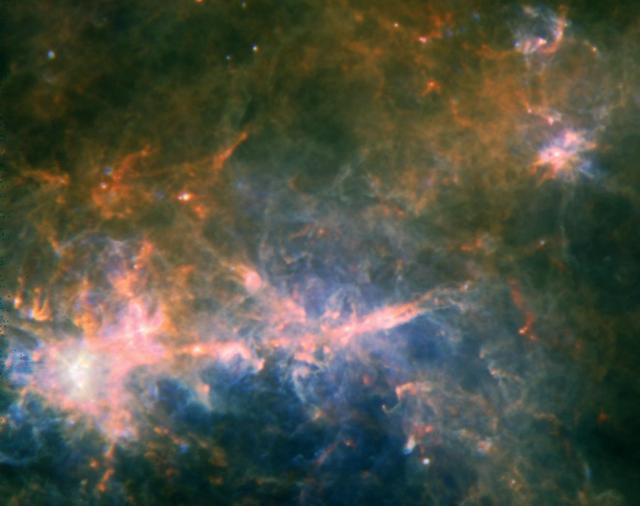 NASA image: Herschel View of G49 Filament