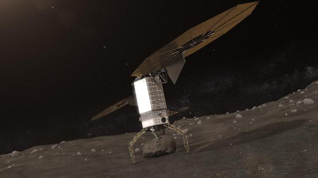 NASA image: NASA Asteroid Redirect Robotic Mission Artist Concept
