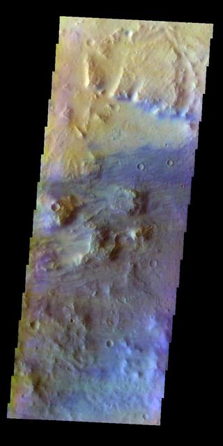 NASA image: Noachis Terra - False Color