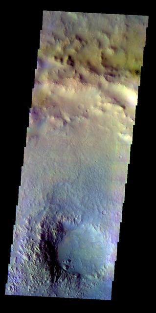 NASA image: Pit Crater - False Color