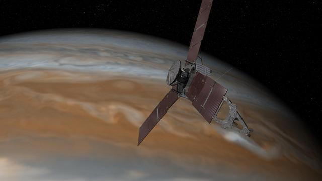 NASA image: Juno Arrival at Jupiter Artist Concept