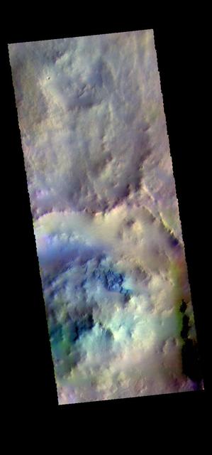 NASA image: Noachis Terra Dunes - False Color