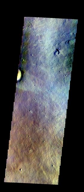 NASA image: Elysium Mons - False Color