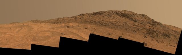 Hinners Point Above Floor of Marathon Valley on Mars
