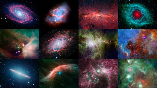 NASA image: NASA Spitzer 12th Anniversary Space Calendar
