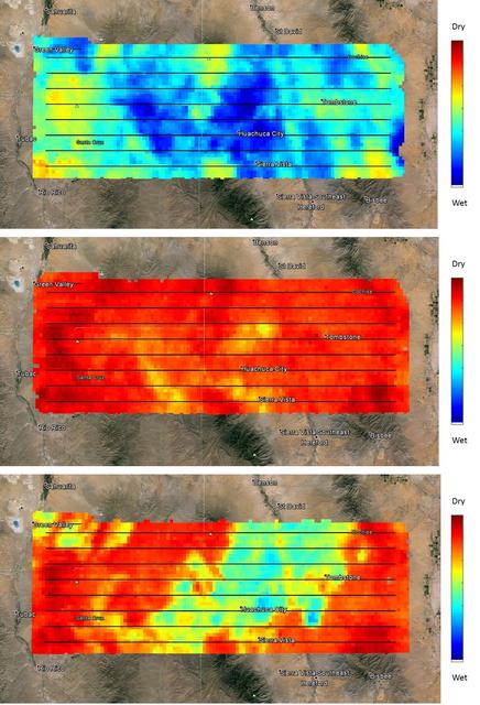 NASA image: NASA SMAPVEX 15 Field Campaign Measures Soil Moisture Over Arizona