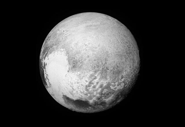 NASA image: Mapping Pluto Broken Heart