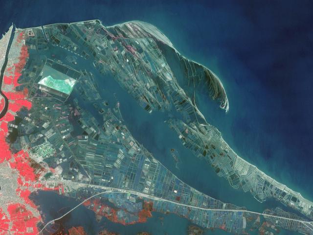 NASA image: Nile Delta Fisheries, Egypt