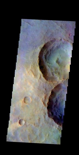 NASA image: Craters - False Color