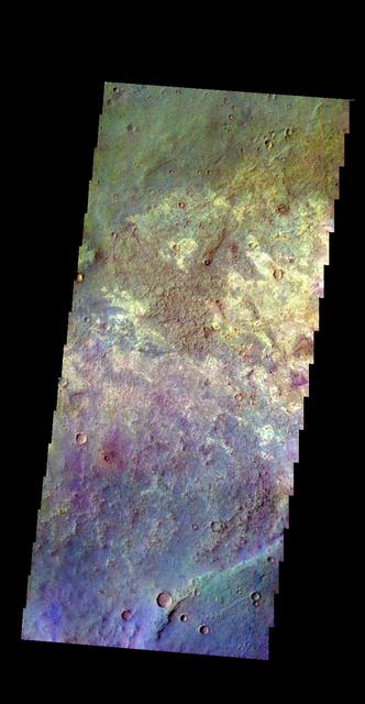 NASA image: Terra Sabaea - False Color