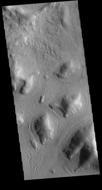 NASA image: Hills and Channels