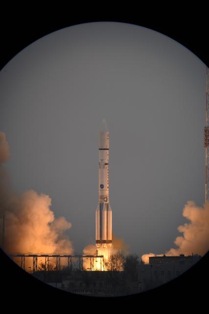 NASA image: Launch of Europe ExoMars 2016 from Kazakhstan