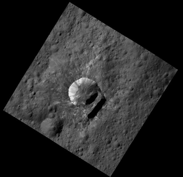 NASA image: Oxo Crater at LAMO
