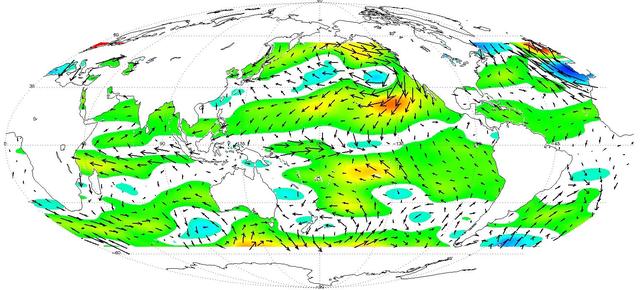 NASA image: NASA RapidScat Observes El Nino Blowing in the Winds