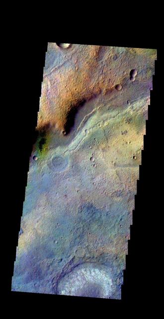 NASA image: Terra Sabaea - False Color