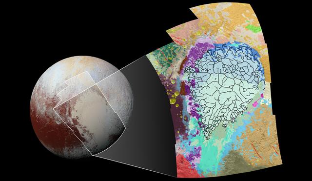 NASA image: Putting Pluto's Geology on the Map
