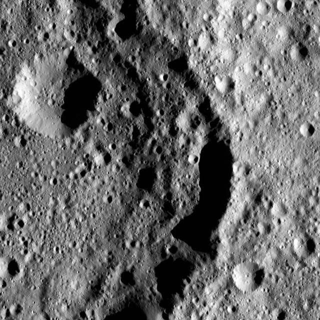 Omonga Crater on Ceres was named for a rice spirit who dwells in the moon, according to legends of the Mori people of the Indonesian island of Sulawesi. NASA Dawnspacecraft spotted Omonga from above the surface.
