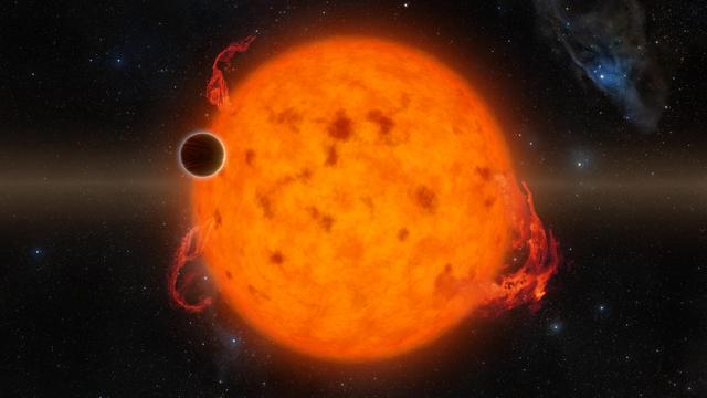NASA image: Exoplanet Orbits Youthful Star (Artist Concept)