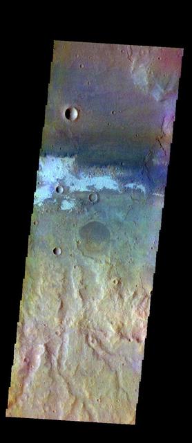 NASA image: Terra Sirenum - False Color