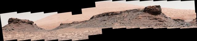 Martian Mesas in Murray Buttes Area, Sol 1434